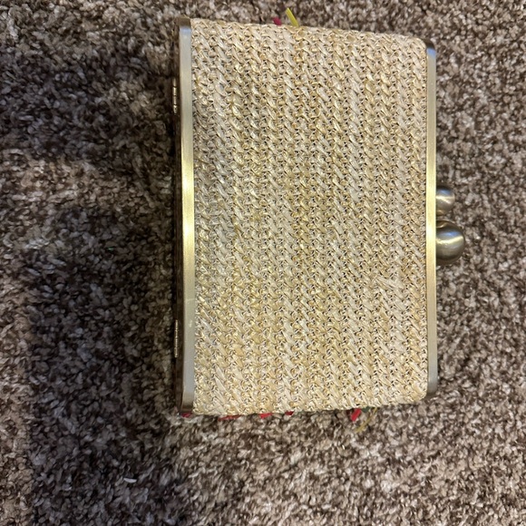 Olga Berg Carlita Carnivale Fringe Clutch - Picture 5 of 6